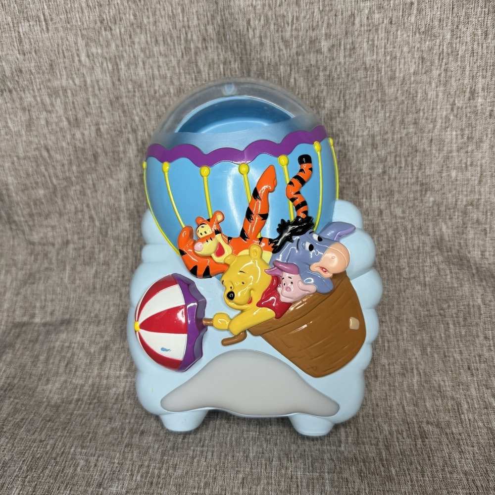 Disney Winnie Pooh Crib Soother Projector Light First Years 2003